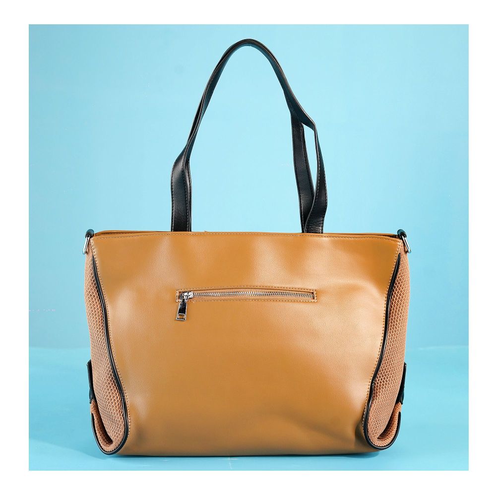 SJ Women's Hand Bag, Brown, GL24124S - Image 3