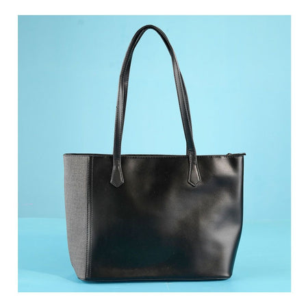 SJ Women's Hand Bag, Black, AM2315PU - Image 3