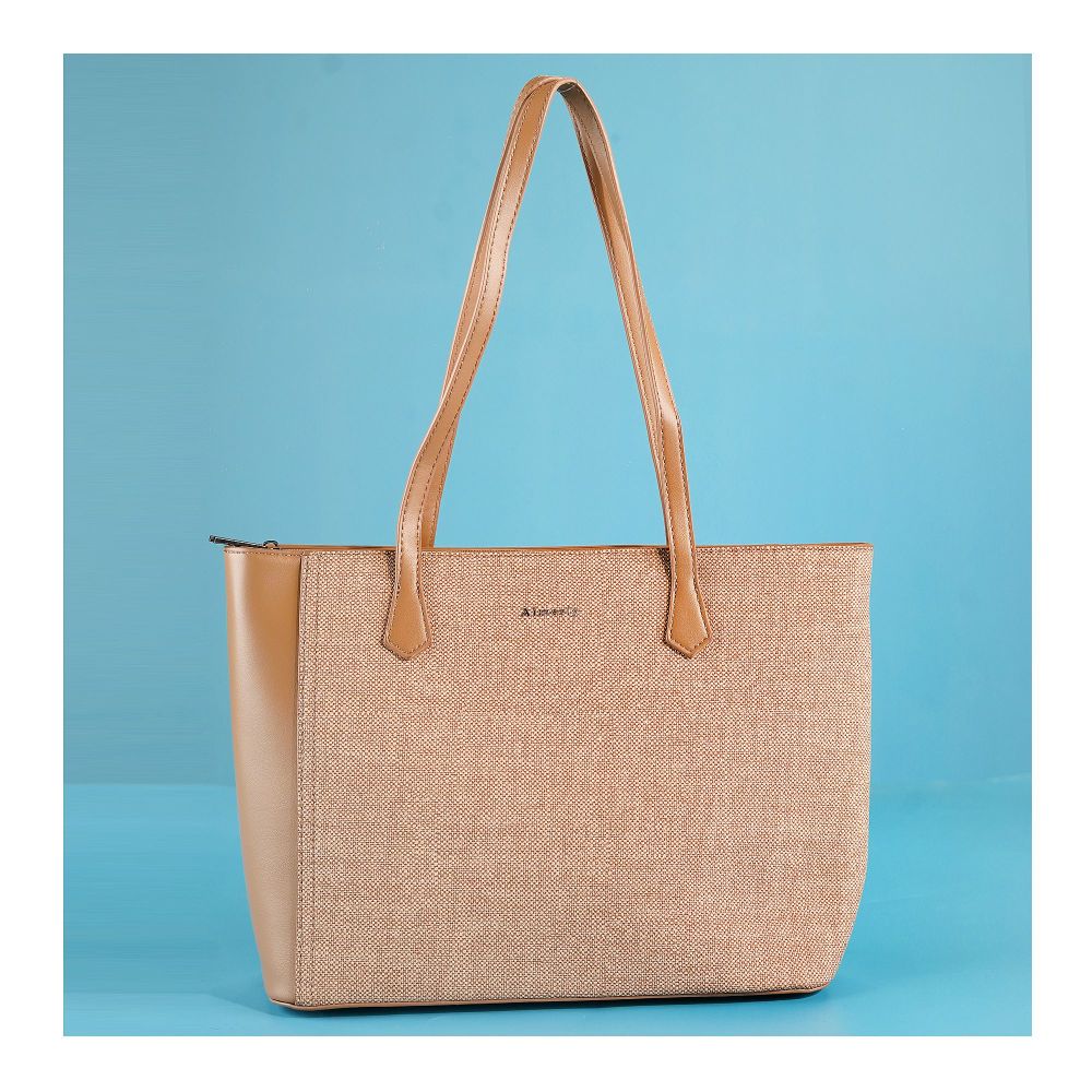 SJ Women's Hand Bag, Khakhi, AM2315PU - Image 2