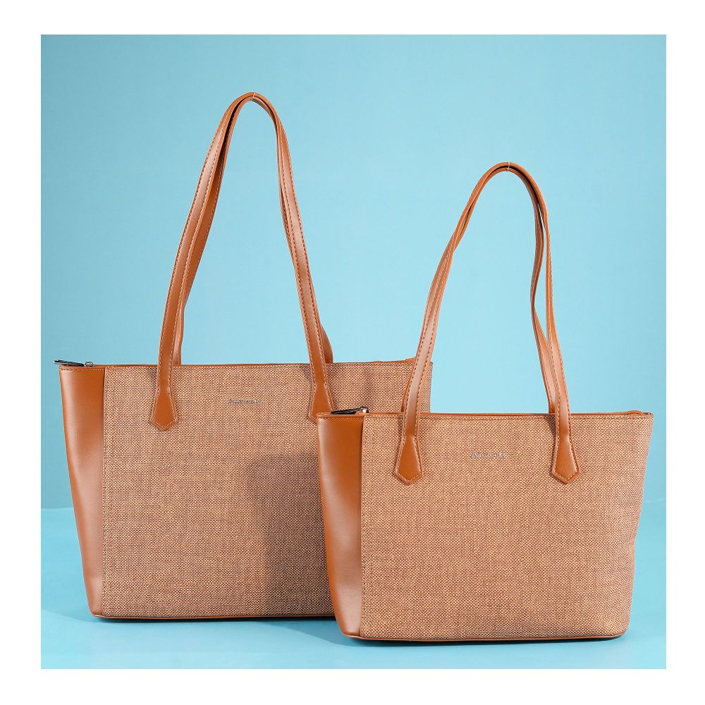 SJ Women's Hand Bag, Brown, AM2315PU - Main Image
