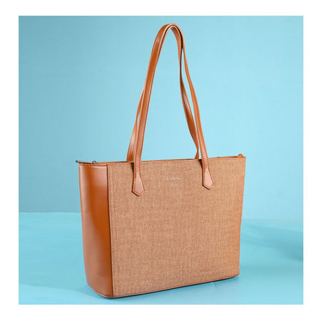 SJ Women's Hand Bag, Brown, AM2315PU - Image 2