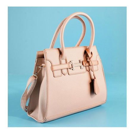 SJ Women's Hand Bag, Pink, 8302S - Main Image