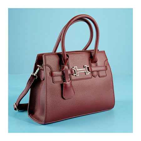 SJ Women's Hand Bag, Red, 8302S - Main Image
