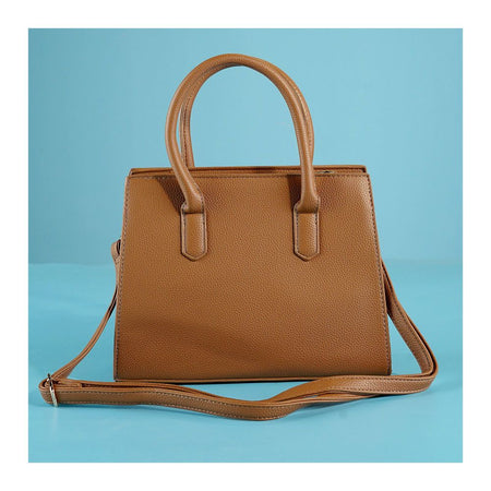 SJ Women's Hand Bag, Khakhi, 8302S - Image 3