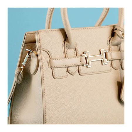 SJ Women's Hand Bag, Beige, 8302S - Image 2