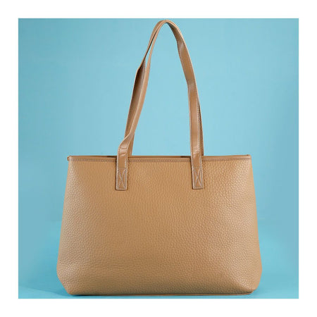 SJ Women's Hand Bag, Khakhi, 992S - Image 3