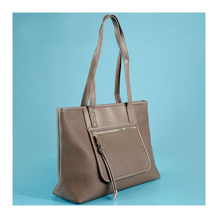 SJ Women's Hand Bag, Grey, 992S - Main Image