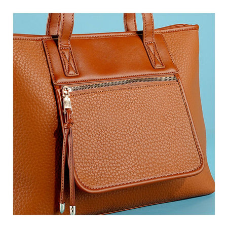 SJ Women's Hand Bag, Brown, 992S - Image 2