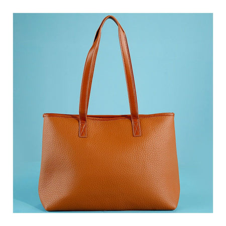 SJ Women's Hand Bag, Brown, 992S - Image 3