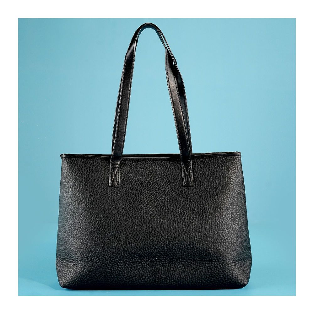 SJ Women's Hand Bag, Black, 992S - Image 3