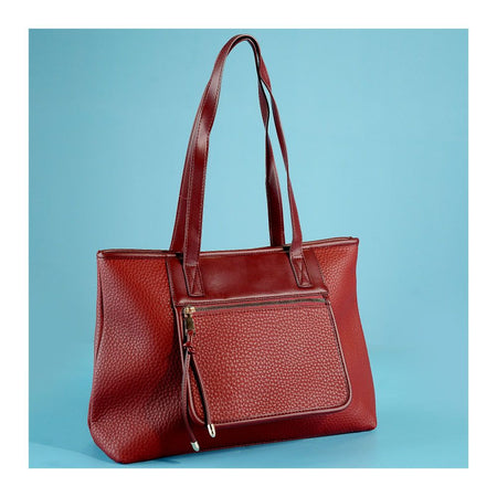 SJ Women's Hand Bag, Red, 992S - Main Image