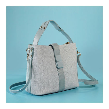 SJ Women's Hand Bag, Blue, P1239 - Main Image