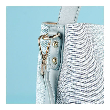 SJ Women's Hand Bag, Blue, P1239 - Image 2