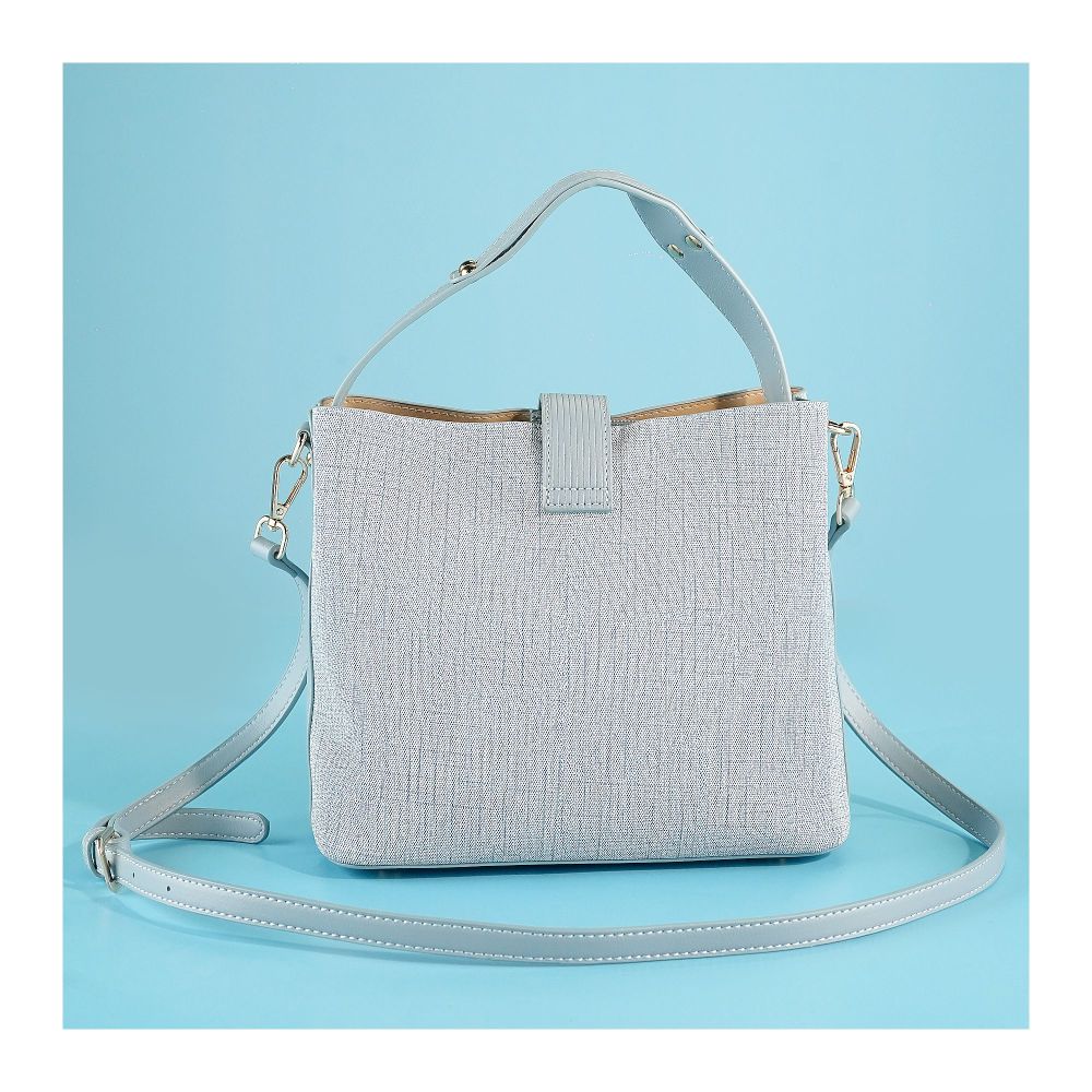 SJ Women's Hand Bag, Blue, P1239 - Image 3