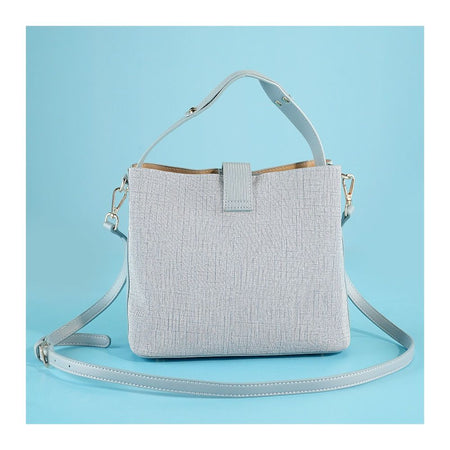 SJ Women's Hand Bag, Blue, P1239 - Image 3