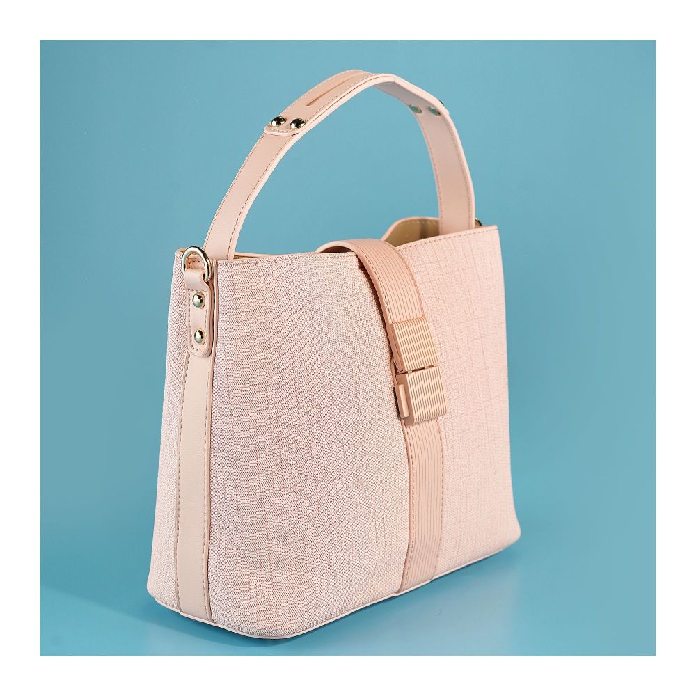 SJ Women's Hand Bag, Pink, P1239 - Main Image