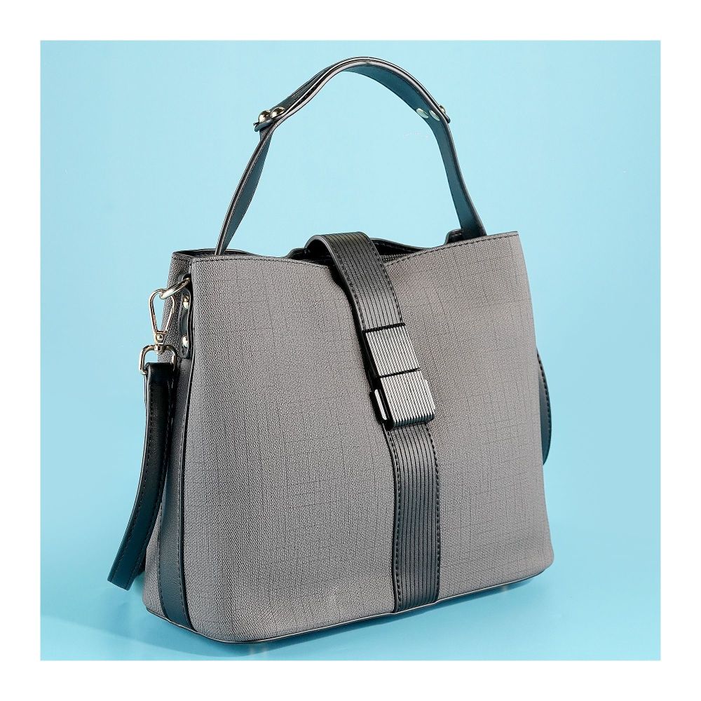 SJ Women's Hand Bag, Black, P1239 - Main Image