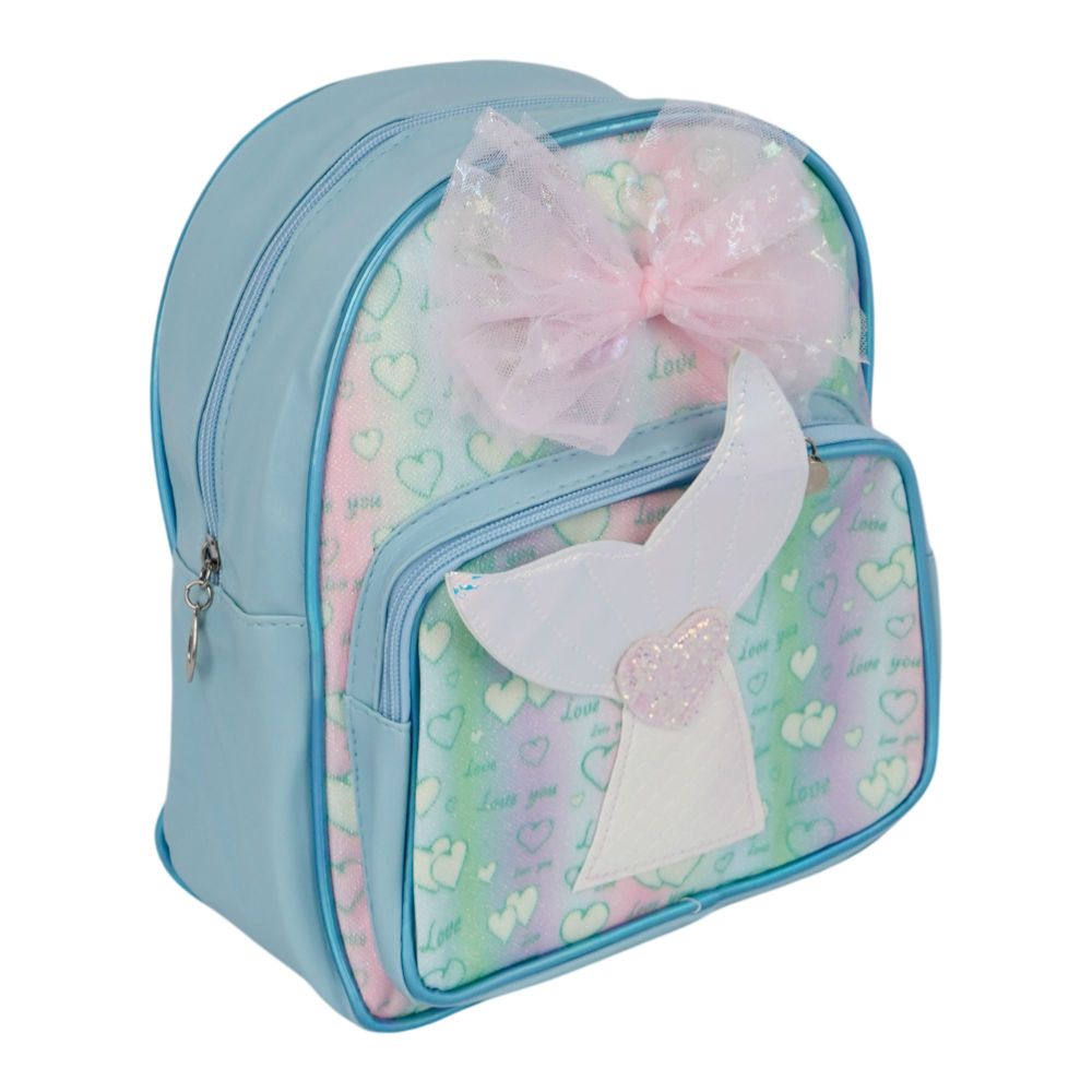 SJ Kids Backpack, Light Blue, 1236-9 - Main Image