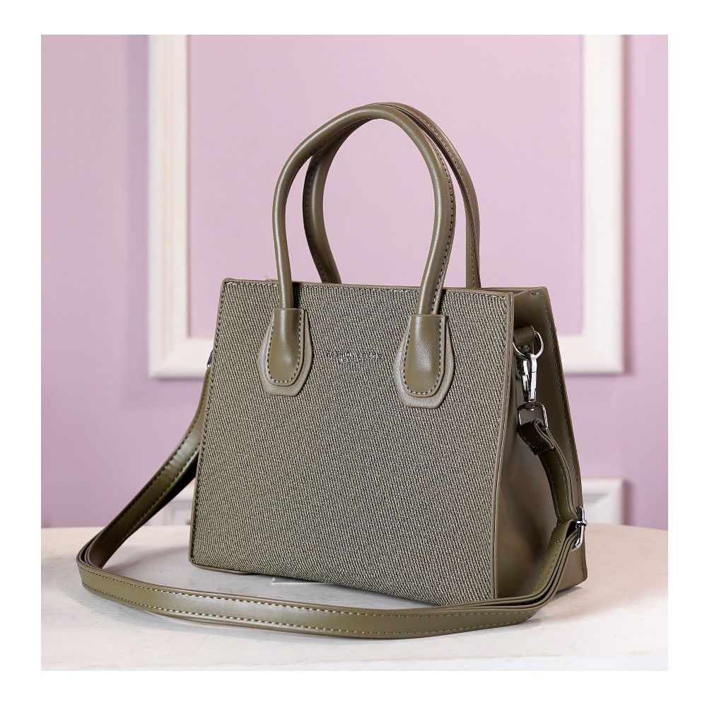 SJ Women's Hand Bag, Green, 1809S - Main Image