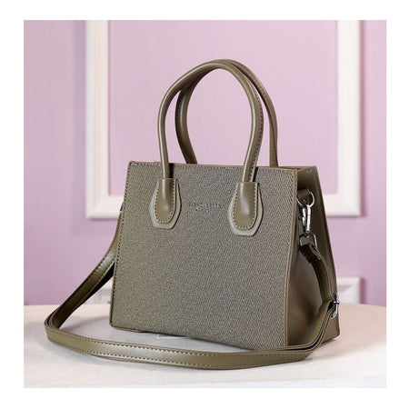 SJ Women's Hand Bag, Green, 1809S - Main Image