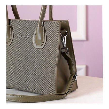SJ Women's Hand Bag, Green, 1809S - Image 3