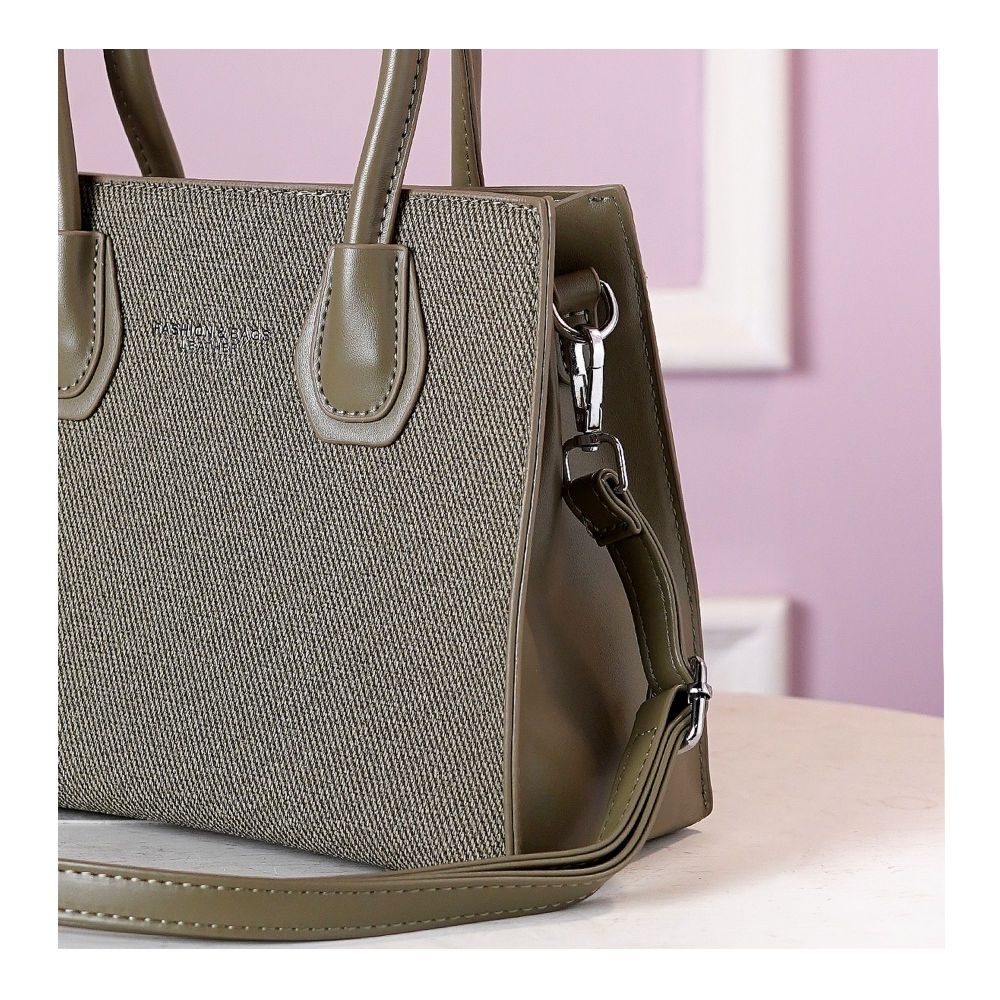 SJ Women's Hand Bag, Green, 1809S - Image 3