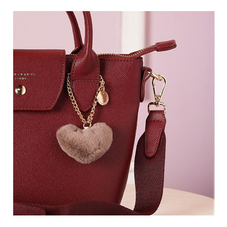 SJ Women's Hand Bag, Red, CM7332-1 - Image 3