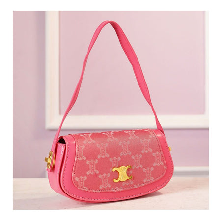 SJ Women's Hand Bag, Pink, 9110-5 (A) - Main Image