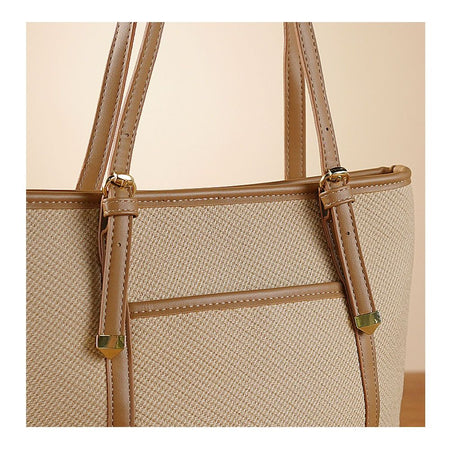 SJ Women's Hand Bag, Apricot, 2040S - Image 3