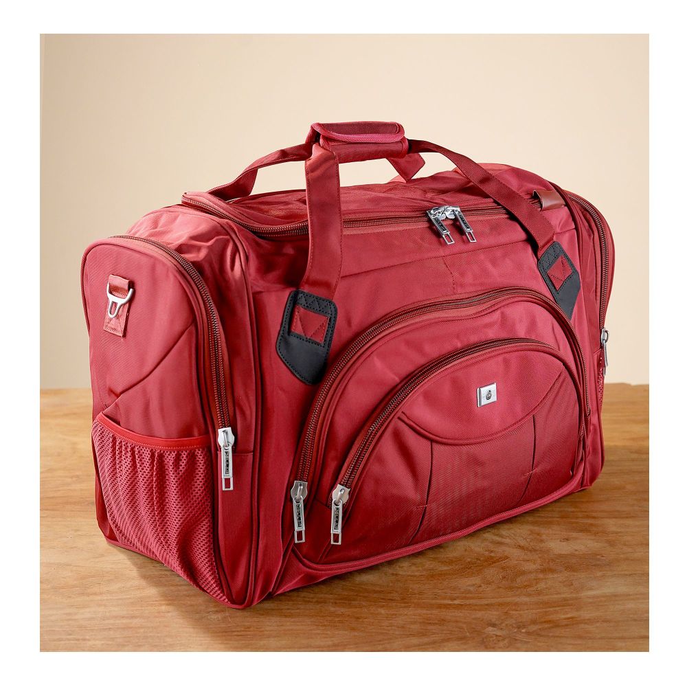 SJ Travelling Bag, Maroon, B150 - Main Image