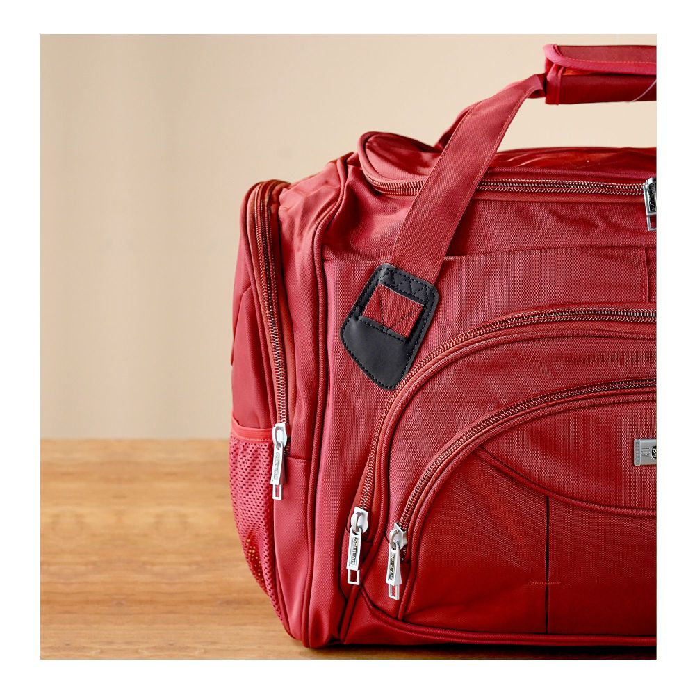SJ Travelling Bag, Maroon, B150 - Image 3
