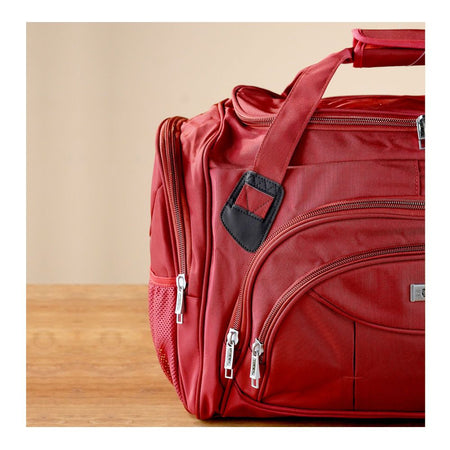 SJ Travelling Bag, Maroon, B150 - Image 3