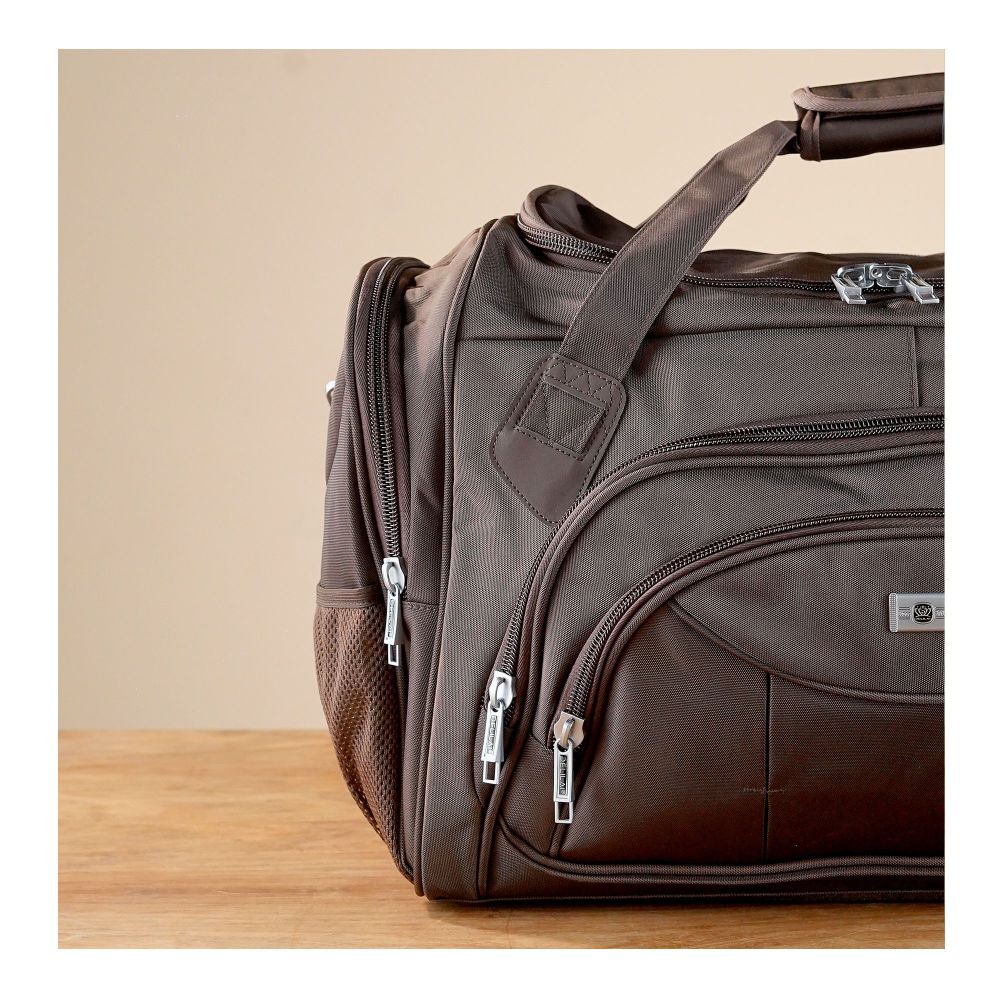 SJ Travelling Bag, Coffee, B150 - Image 3