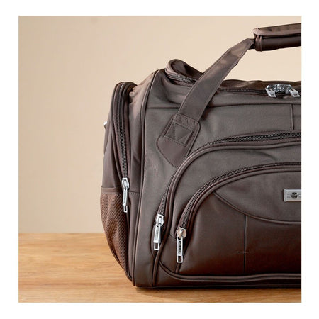 SJ Travelling Bag, Coffee, B150 - Image 3