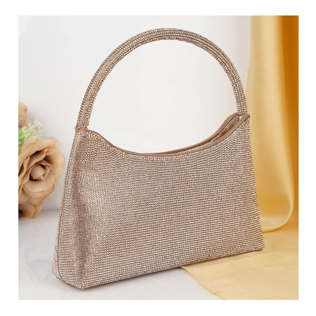 SJ Women's Bridal Clutch, Champagne, 128SBC - Main Image