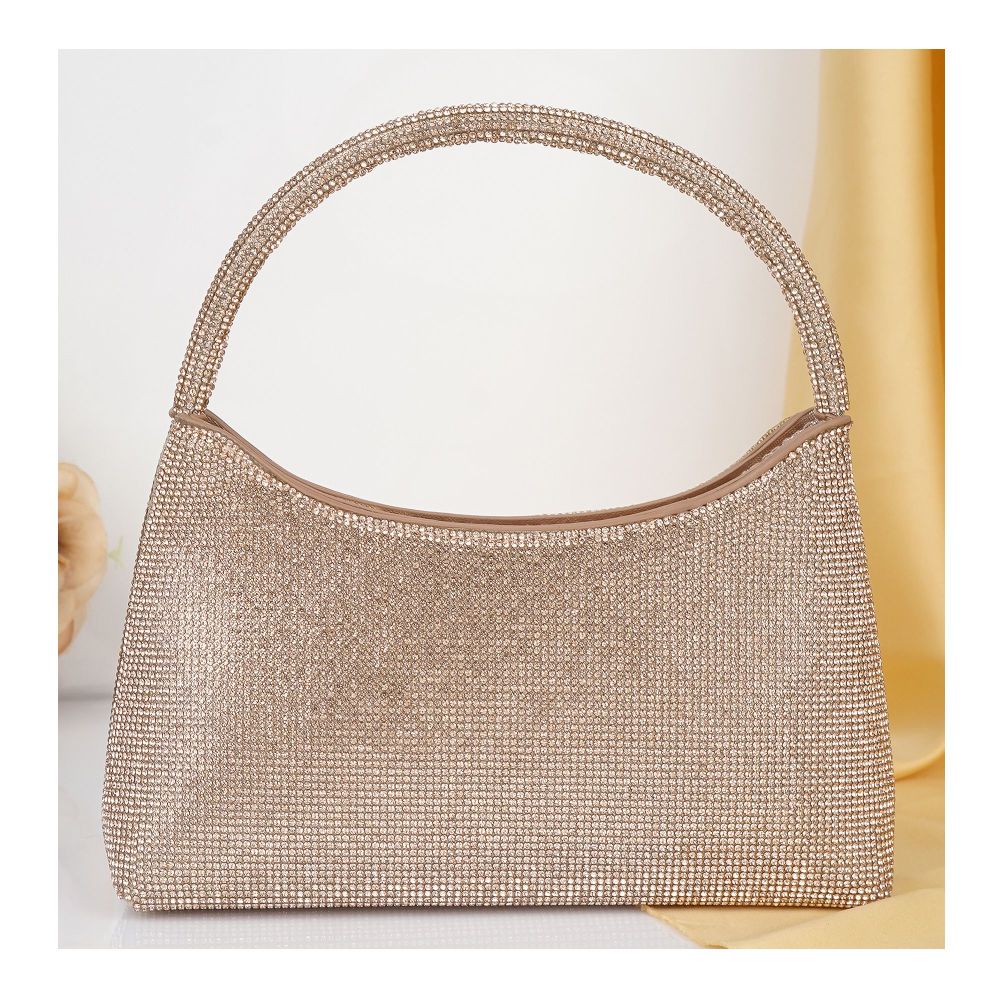 SJ Women's Bridal Clutch, Champagne, 128SBC - Image 2