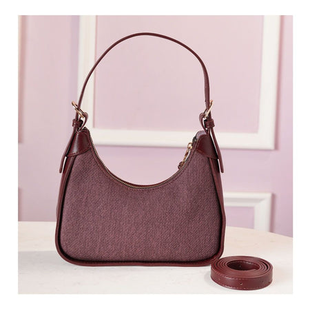 SJ Women's Hand Bag, Wind Red, JF01240900 - Image 2