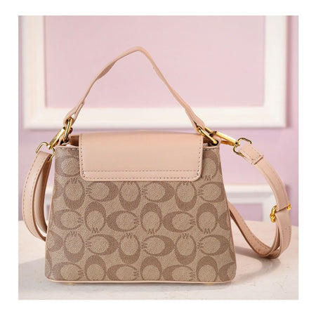 SJ Women's Hand Bag, Khakhi, 2078B - Image 2