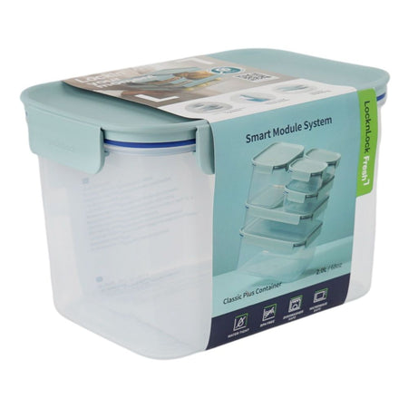 Lock & Lock Classic Plus Rectangular Container, BPA Free, 2.0 Liter, LLHPL405MIT - Main Image