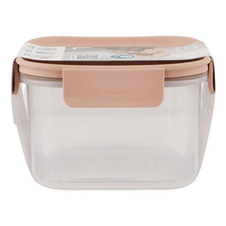 Lock & Lock Classic Plus Rectangular Container, BPA Free, 860ml, LLHPL451PIK - Image 3