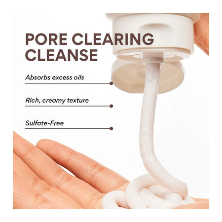 Innisfree Volcanic BHA Pore Cleansing Foam, Glycolid + Salicylic Acid, Paraben & Sulfates Free, For Combination & Oily, 150g - Image 2