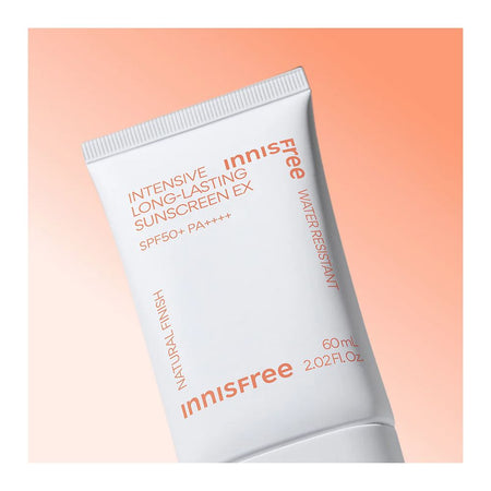 Innisfree Intensive Long-Lasting Sunscreen Ex, Vegan, Water Resistant, SPF50+ PA+++ 60ml - Image 2