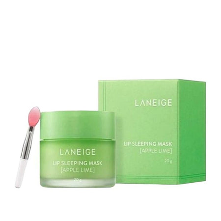 Laneige Apple Lime Lip Sleeping Mask, Coconut Oil, Shea Butter, For All Types Of Skin, 20g - Image 2