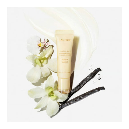Laneige Vanilla Lip Glowy Balm, Shea Butter & Murumuru Butter, 10g - Image 3
