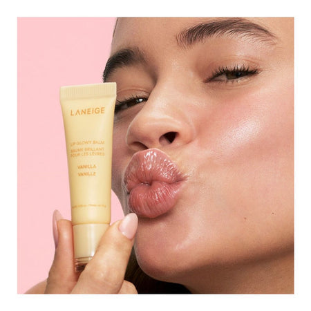 Laneige Vanilla Lip Glowy Balm, Shea Butter & Murumuru Butter, 10g - Image 4