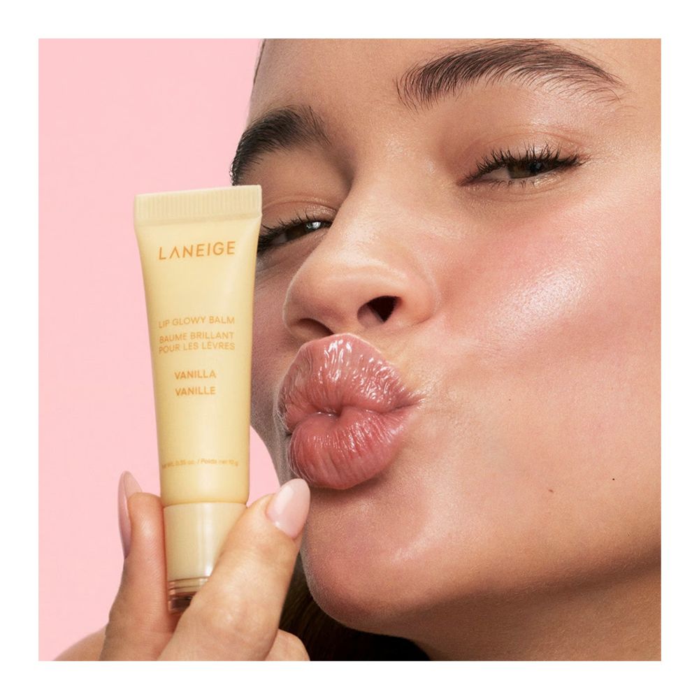 Laneige Vanilla Lip Glowy Balm, Shea Butter & Murumuru Butter, 10g - Image 4