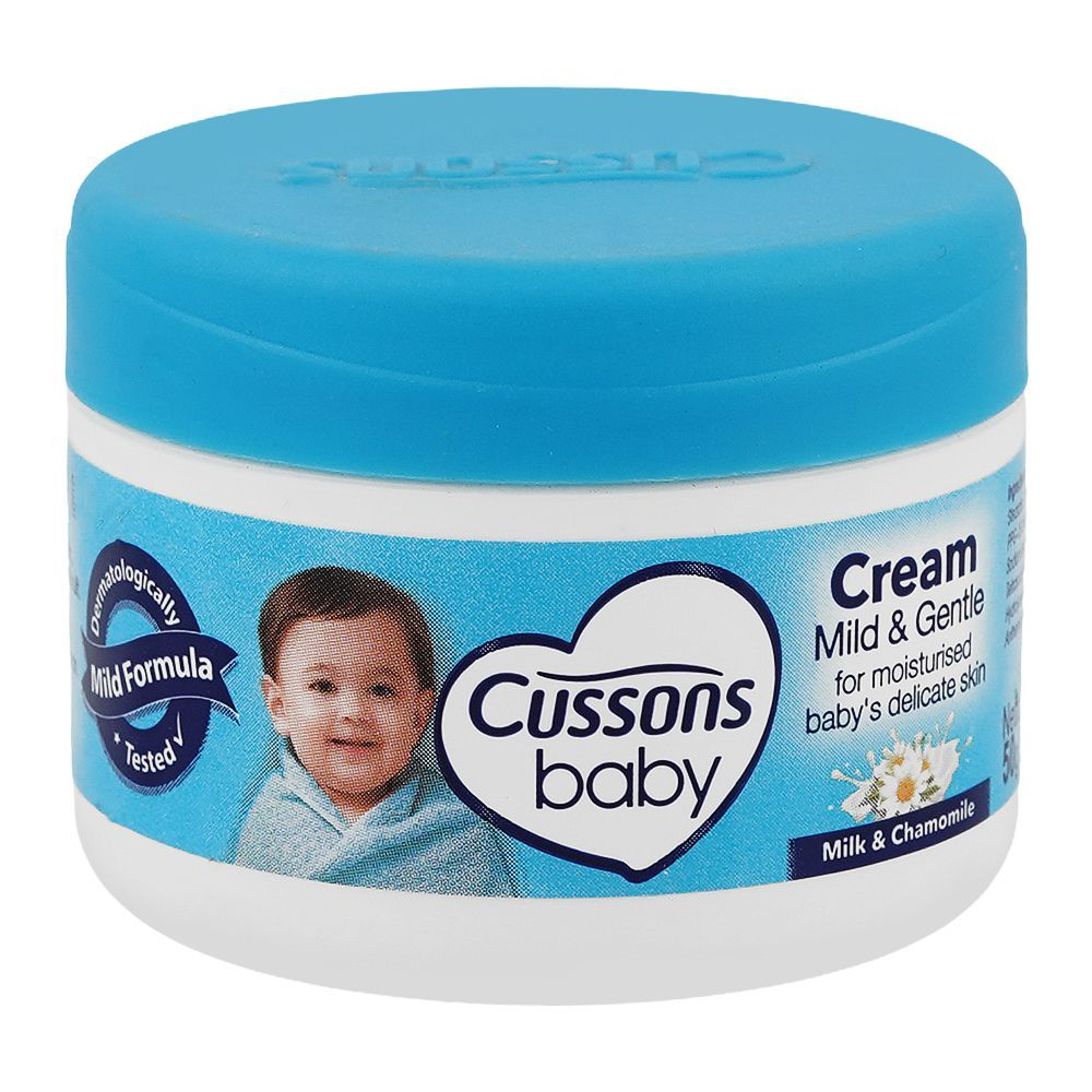 Cussons Baby Mild & Gentle Milk & Chamomile Cream, 50g - Main Image