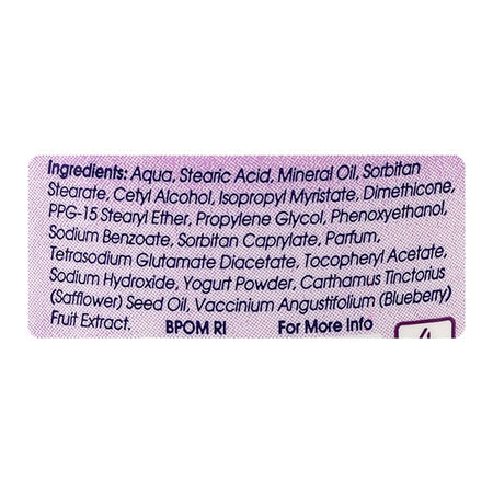 Cussons Baby Fresh & Nourish Blueberry & Yoghurt Cream, 50g - Image 3