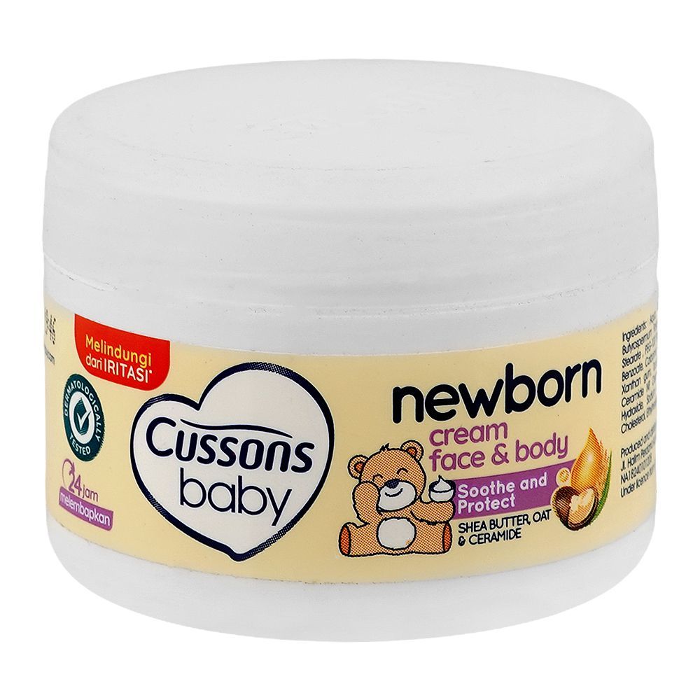 Cussons Baby Newborn Face & Body Cream, 50g - Main Image