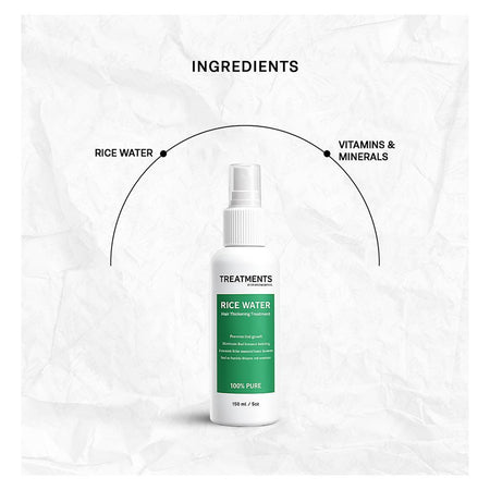 Treatments Rice Water Hair Thickening Treatment, Multivitamins, Minerals, For Hair Fall, 150ml - Image 3